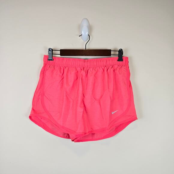Nike Tempo Brief-Lined Running Shorts Size L Aster Pink Heather CU8890-666 - Picture 1 of 4